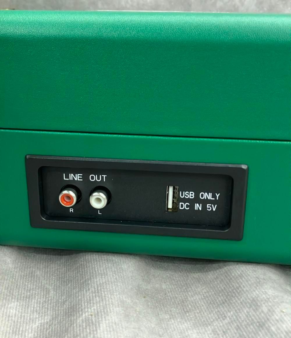 レコードプレイヤー Mrs, GREEN APPLE MGA レコードプレイヤー PDZN