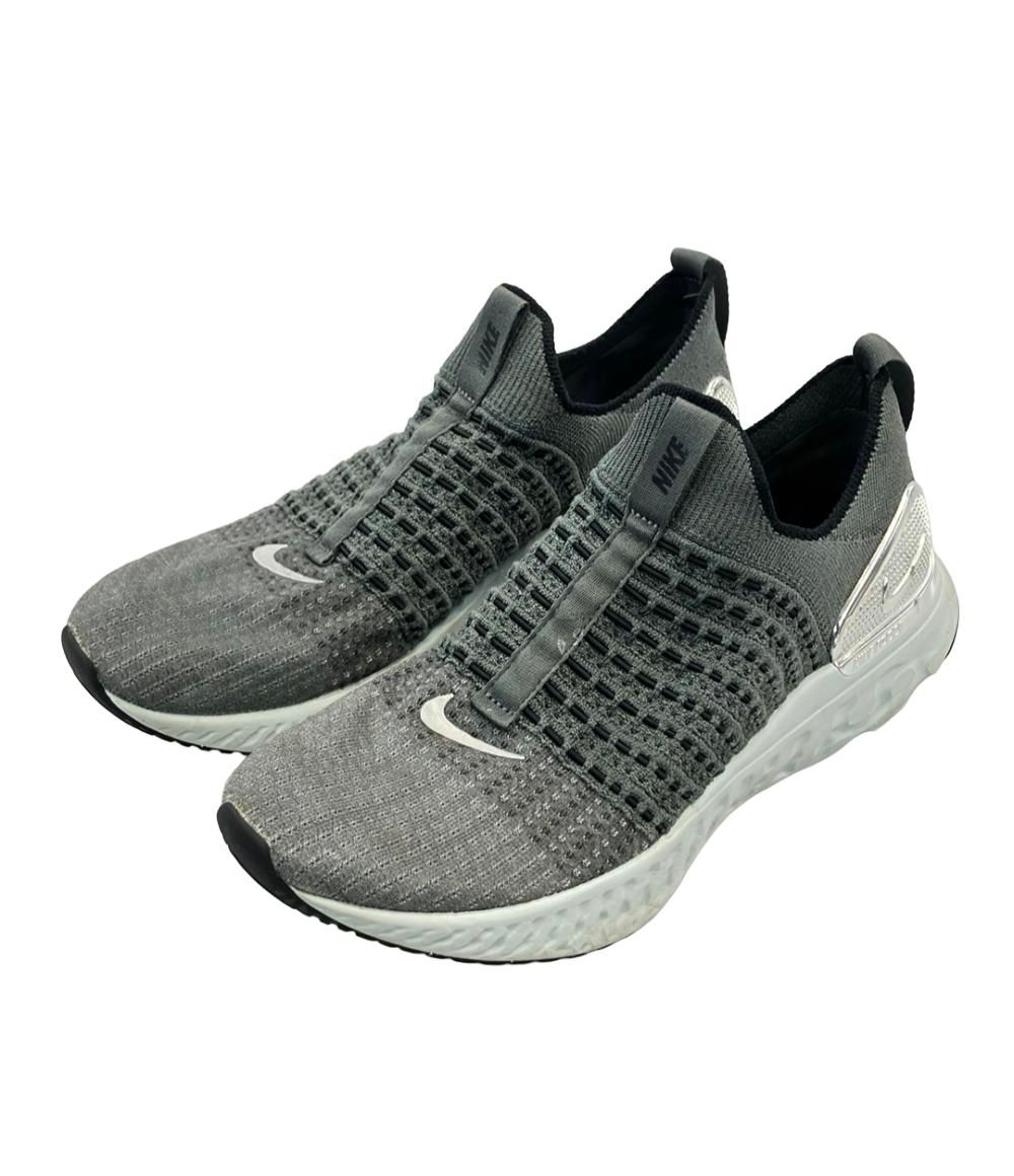 ナイキ ローカットスニーカー スリッポン REACT PHANTOM RUN FK2 CJ0277-006 メンズ SIZE 27.0 (L) NIKE