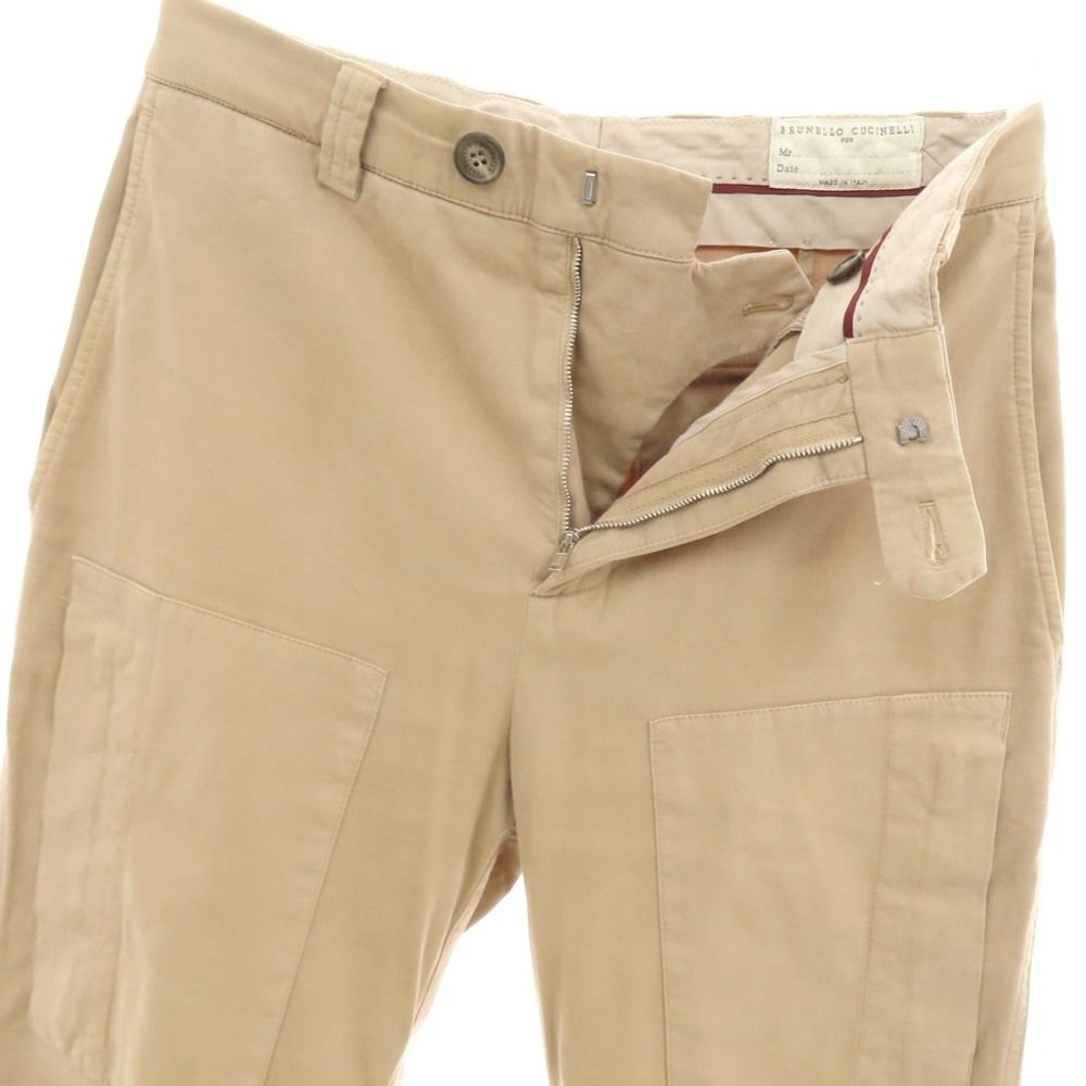 B*N様 【美品】 ブルネロクチネリ パンツ コットン カーゴ ベージュ 50 BRUNELLO CUCINELLI - 【中古】ブルネロクチネリ Brunello Cucinelli