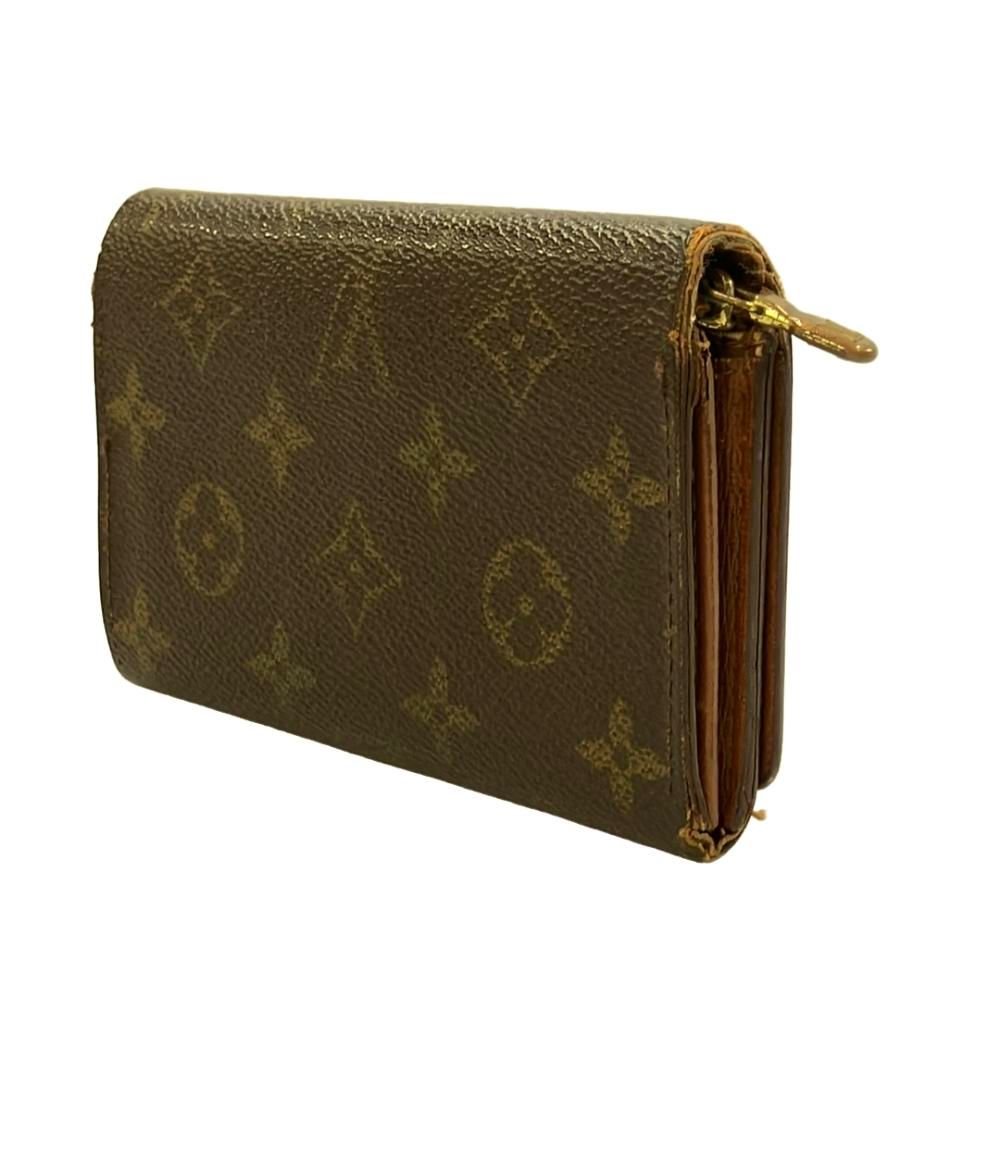 訳あり ルイ・ヴィトン 二つ折り財布 ポルトモネ ビエトレゾール