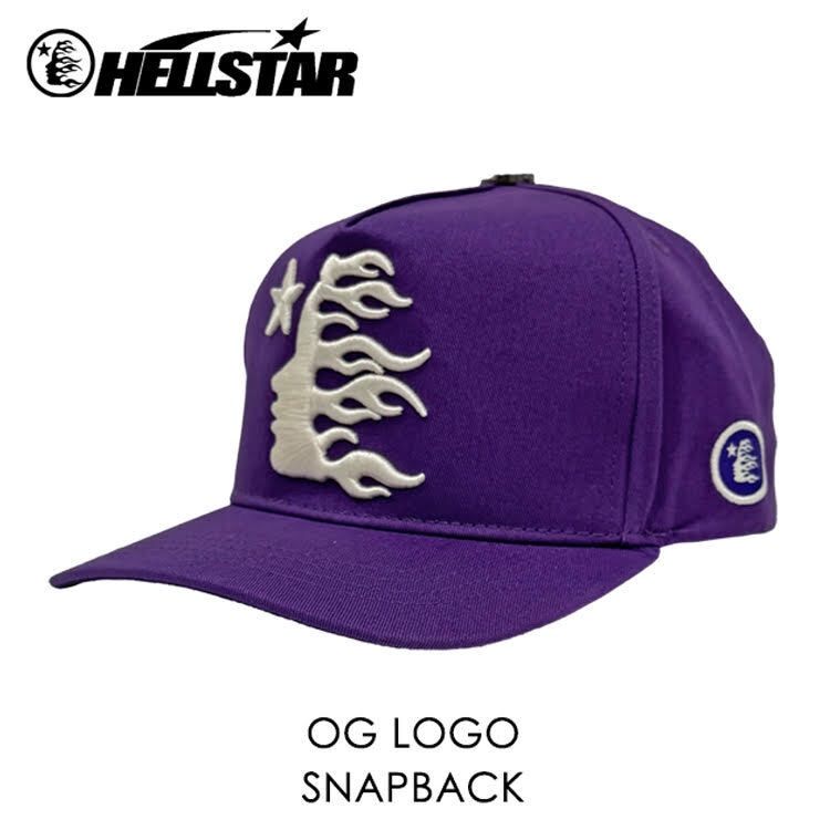 HELLSTAR ヘルスター OG LOGO SNAPBACK PURPLE 【キャップ】【スナップ