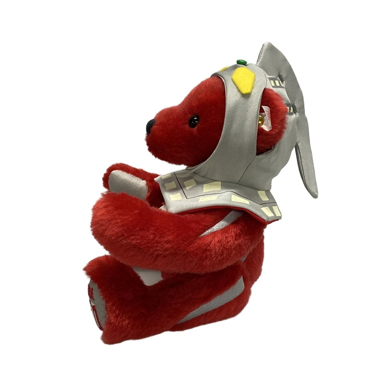 Steiff(シュタイフ) ぬいぐるみ美品 - レッド×グレー×マルチ