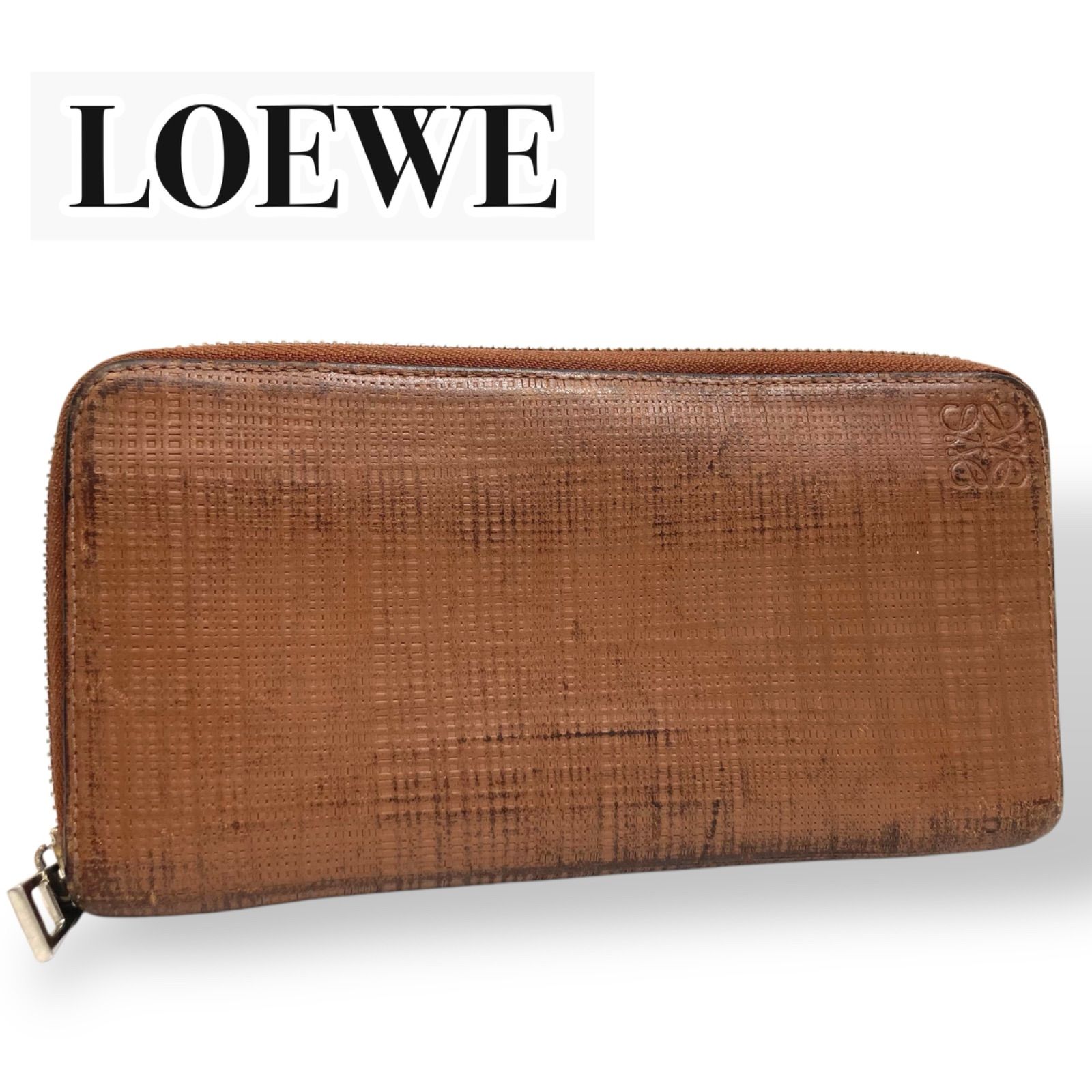LOEWE ロエベ ラウンドファスナー長財布 長財布 ロングウォレット