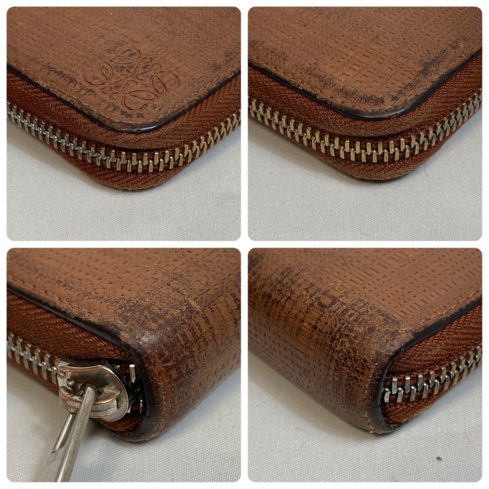 LOEWE ロエベ ラウンドファスナー長財布 長財布 ロングウォレット