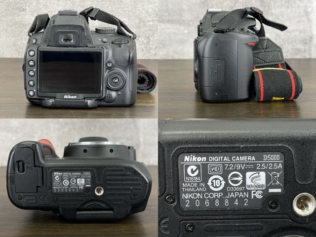 デジタル一眼レフカメラ 【中古】動作保証 Nikon ニコン D5000 AF-S DX