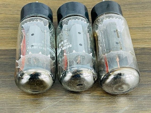 未チェック 東芝 真空管 【中古】TOSHIBA 6GB8 3本セット 通測用 Hi-S