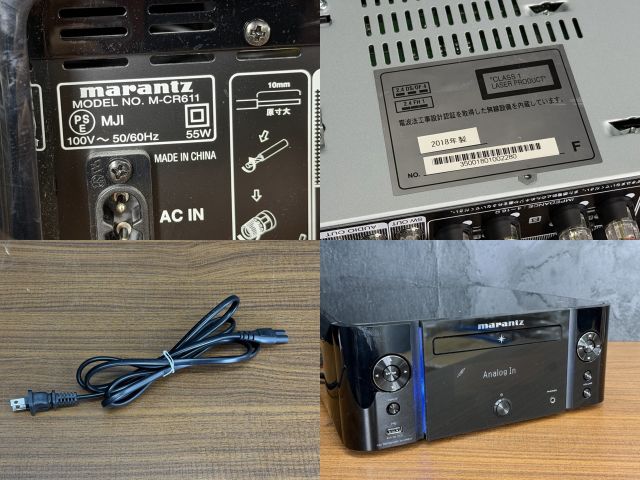 Marantz CDプレーヤー M-CR611 ジャンク品 ネットワークCDレシーバー 【中古】ジャンク品 marantz マランツ M