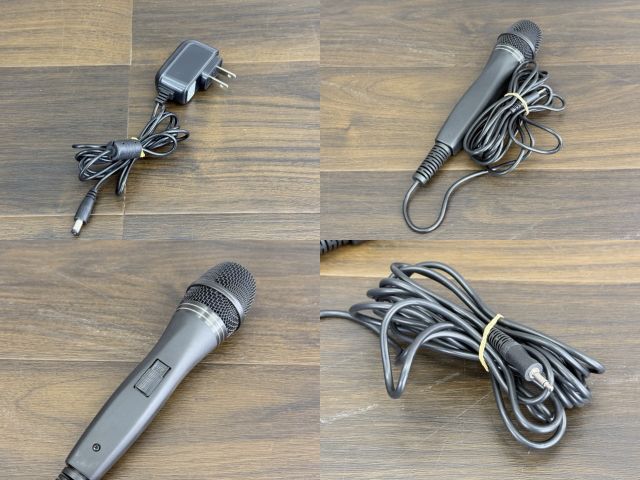 家庭用カラオケ 有線サブマイクセット 【中古】動作保証 夢グループ