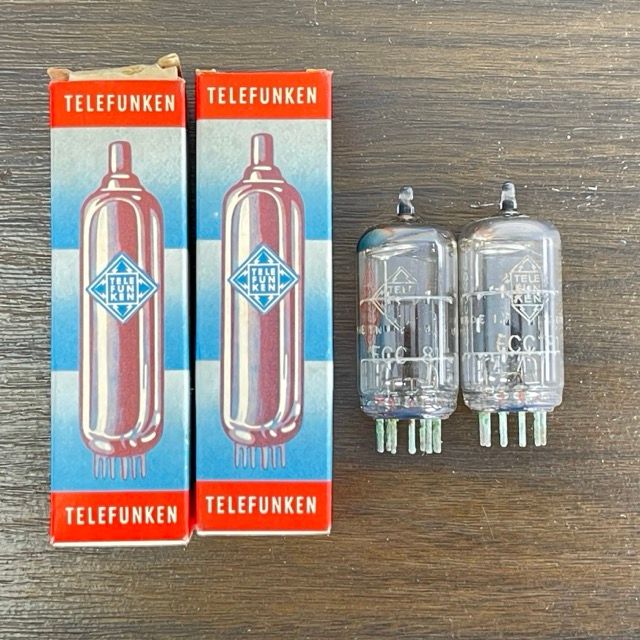ピ*ザ様 TELEFUNKEN ECC 81 ECC 83 真空管 6本セット ピ*ザ様 TELEFUNKEN ECC 81 ECC 83 真空管 6本セット ピ*ザ