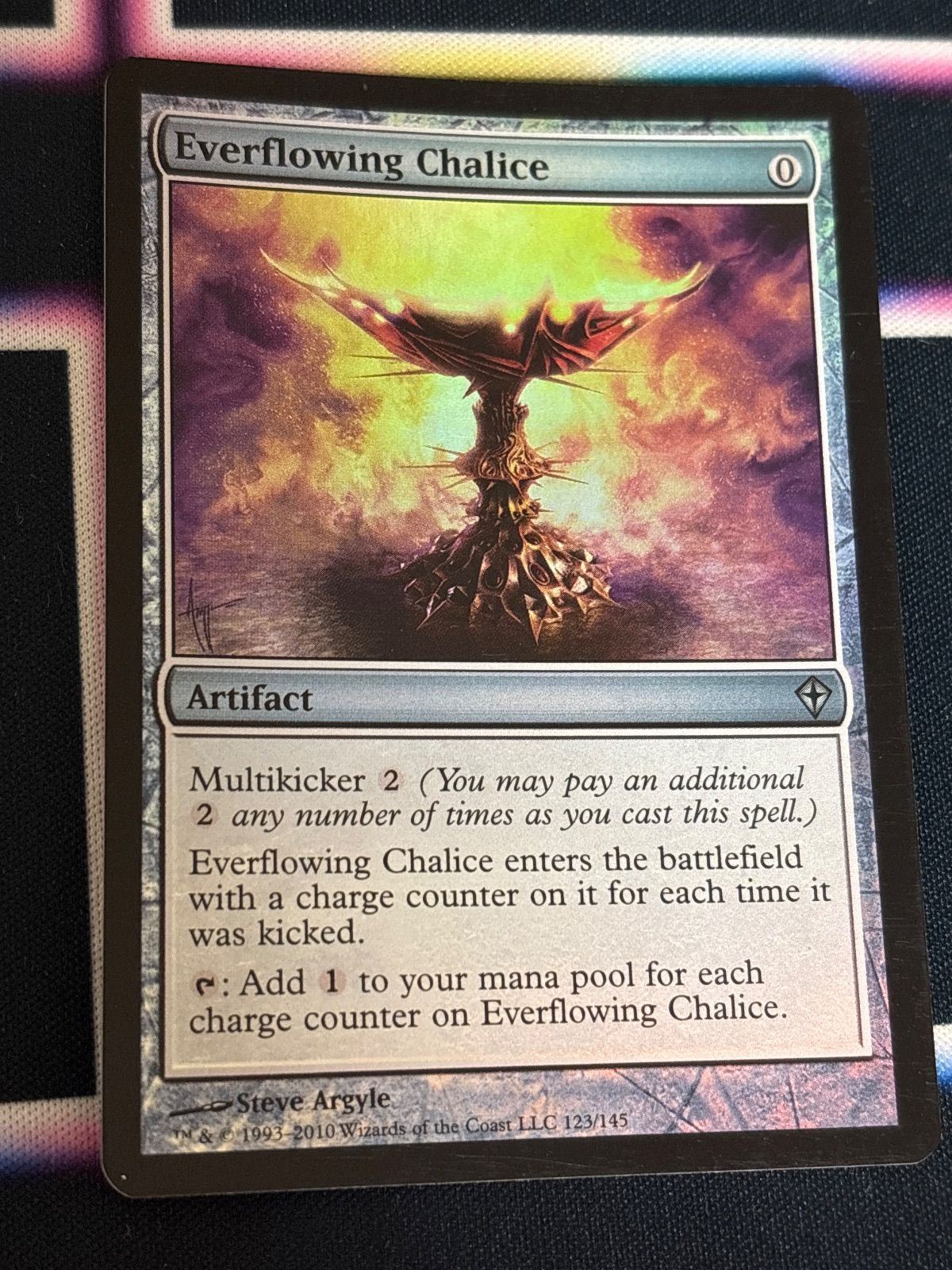 kw1 151 Foil 永遠溢れの杯/Everflowing Chalice WWK 英語版 EN MTG