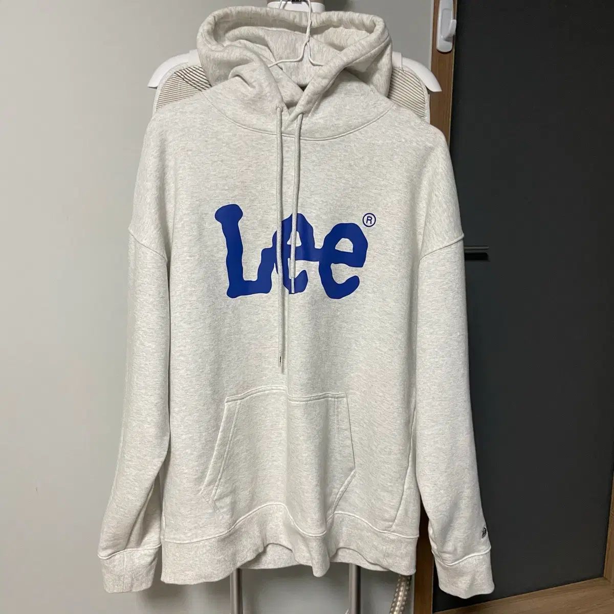 正規品，HOT Lee リー ビックロゴ オーバーサイズ フーディー (M) パーカー