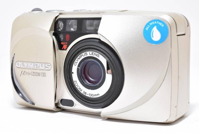 ❁美品❁OLYMPUS コンパクトフィルムカメラ μ[mju] ZOOM 130 OLYMPUS オリンパス μ mju 130 フィルムカメラ コンパクト ☆極上品
