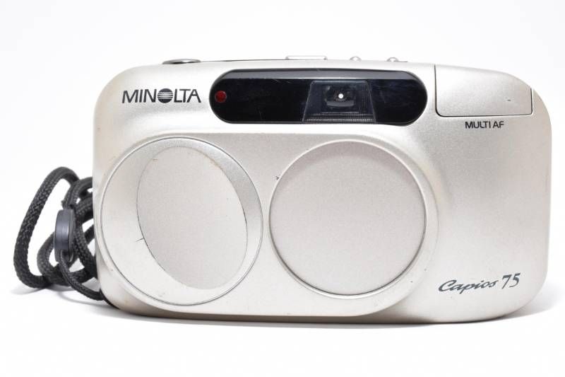 実用光学美品】Minolta ミノルタ Capios75 コンパクトフィルムカメラ