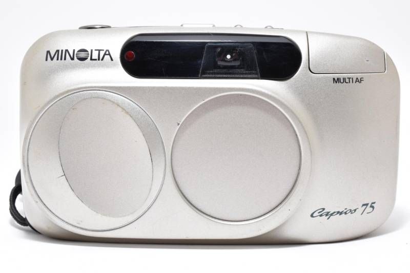 実用光学美品】Minolta ミノルタ Capios75 コンパクトフィルムカメラ