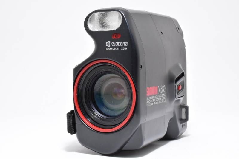 実用品】Kyocera 京セラ SAMURAI X3.0 コンパクトフィルムカメラ #3997