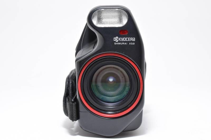 実用品】Kyocera 京セラ SAMURAI X3.0 コンパクトフィルムカメラ #3997