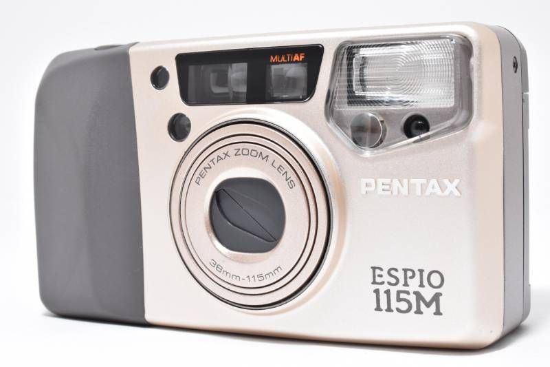 PENTAX ESPIO115M フィルムカメラ中古 テスト撮影済　送料込. PENTAX ESPIO 115 フィルムカメラ中古 テスト撮影済 送料込. 中古