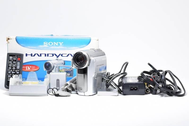 実用光学美品 箱あり】Sony ソニー DCR-PC350 メモリースティック16MB