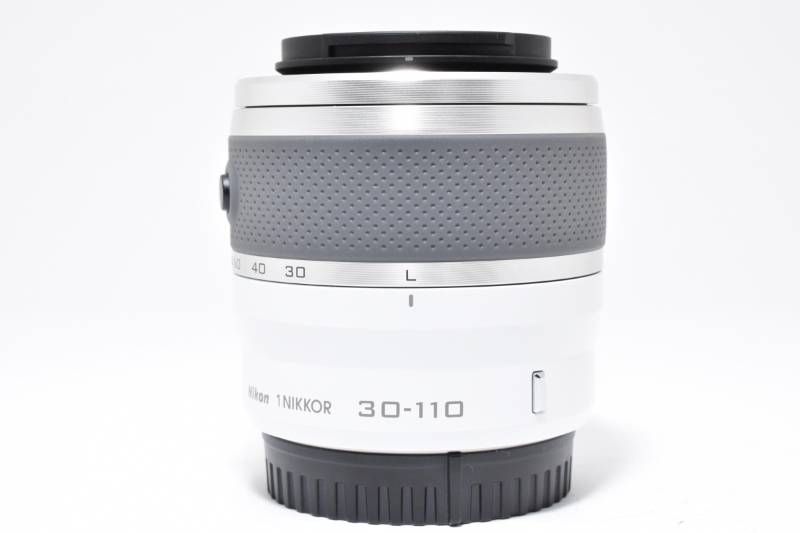 光学極上品】Nikon ニコン 1NIKKOR 30-110mm 3.8-5.6 VR 白 ホワイト