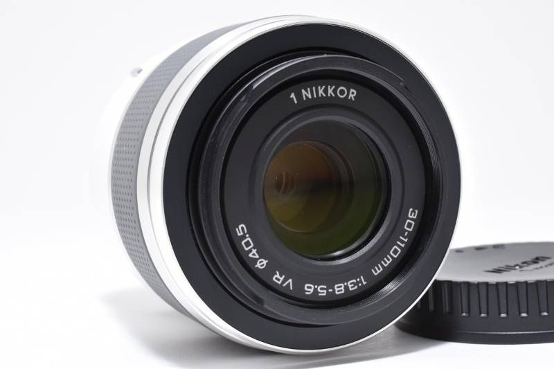光学極上品】Nikon ニコン 1NIKKOR 30-110mm 3.8-5.6 VR 白 ホワイト