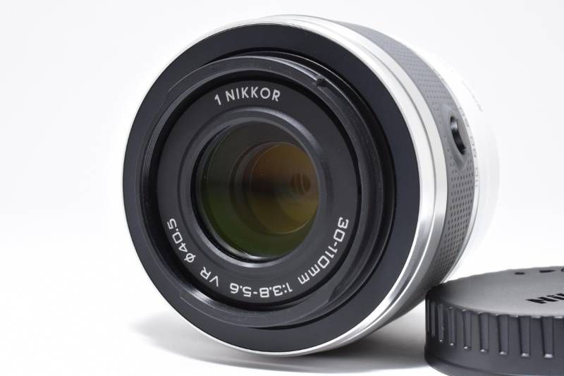 光学極上品】Nikon ニコン 1NIKKOR 30-110mm 3.8-5.6 VR 白 ホワイト