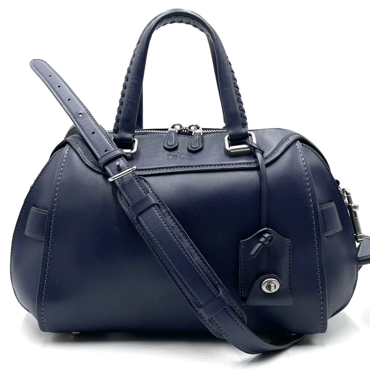 極美品○ COACH コーチ 2way ハンドバッグ ショルダーバッグ ミニ