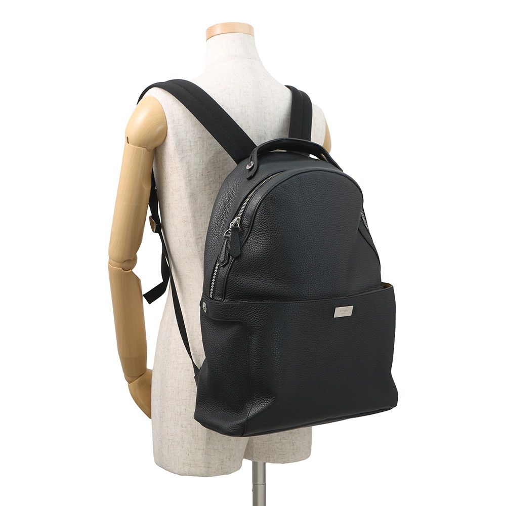 フェンディ リュック ピーカブー レザー 7VZ053 FENDI バッグパック 黒