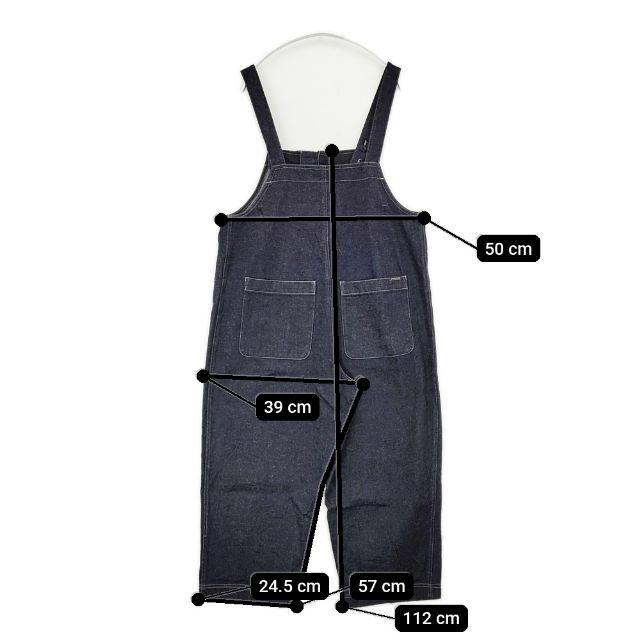 nest Robe/UpcycleLino 01231-1327 デニムサロペット 定価30800円