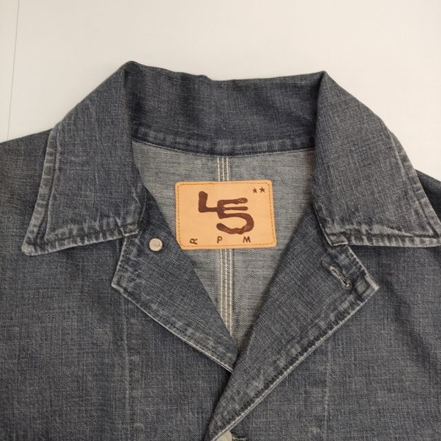 45R/45rpm 麦デニムの908カバーオール（影色納戸 重） 定価58300円