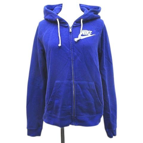 ナイキ NIKE 長袖 スウェット パーカー ジャケット L 青系 ブルー