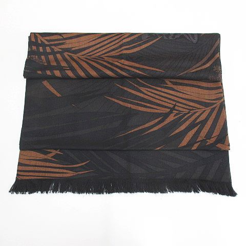 カルティエ Cartier パンテール ヒョウ ストール ショール 灰系