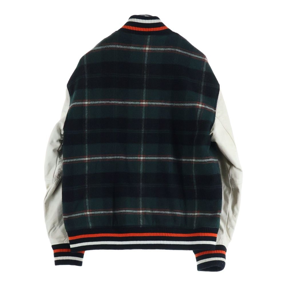 Columbia (コロンビア) 袖レザー ウール スタジャン スタジアム