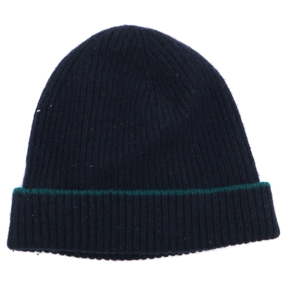 LOEWE (ロエベ) WOOL KNIT CAP ウール ニットキャップ ブラック - メルカリ