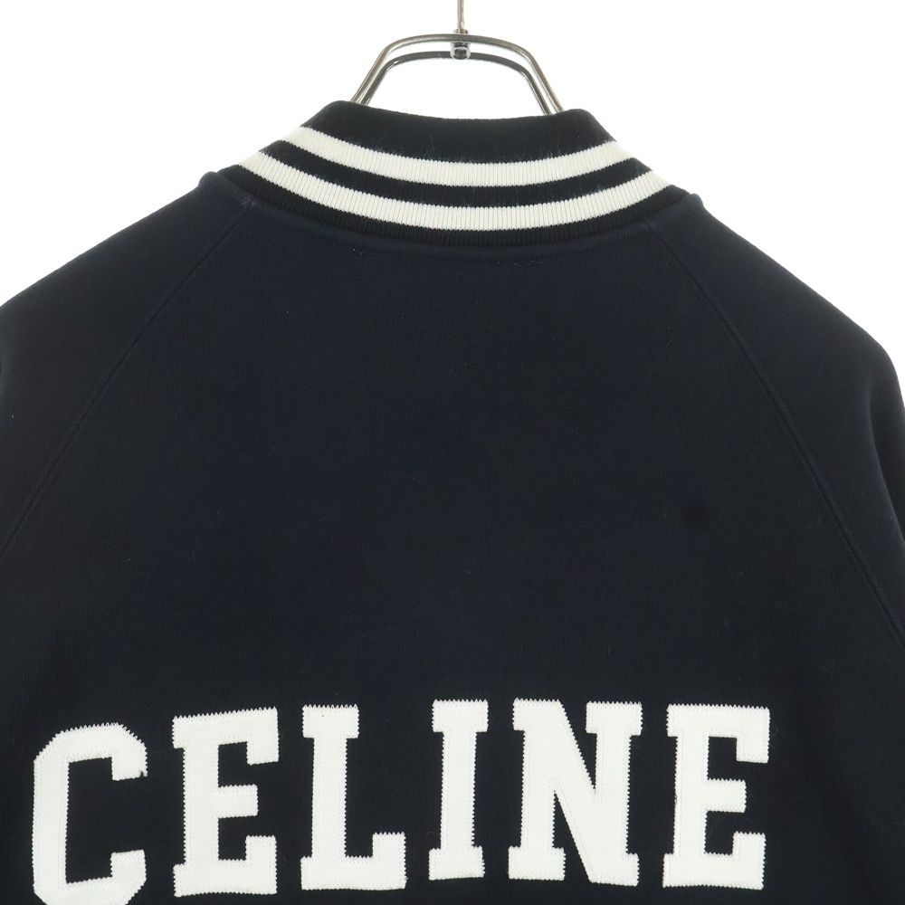 CELINE (セリーヌ) 22AW カレッジロゴ テディ ジャケット ブルゾン