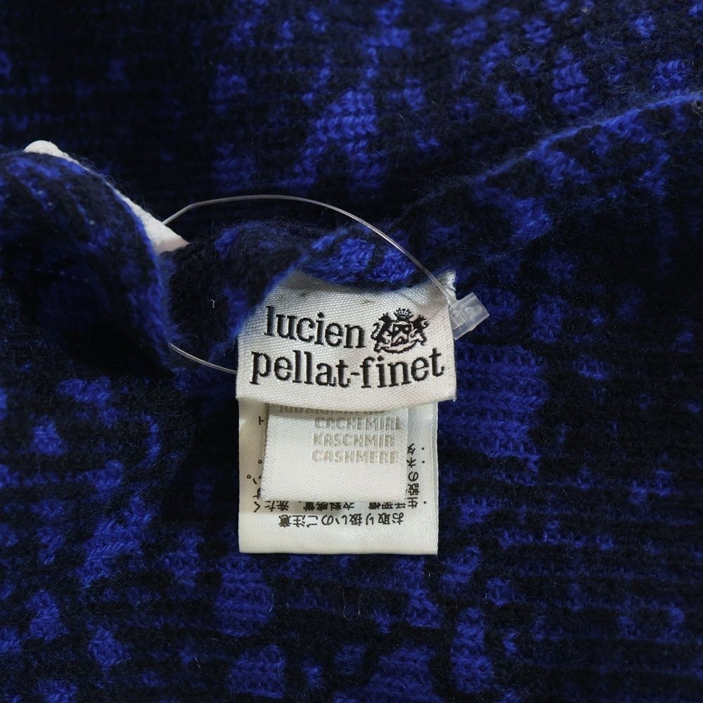 lucien pellat-finet (ルシアンペラフィネ) カシミヤ 総柄 ニット