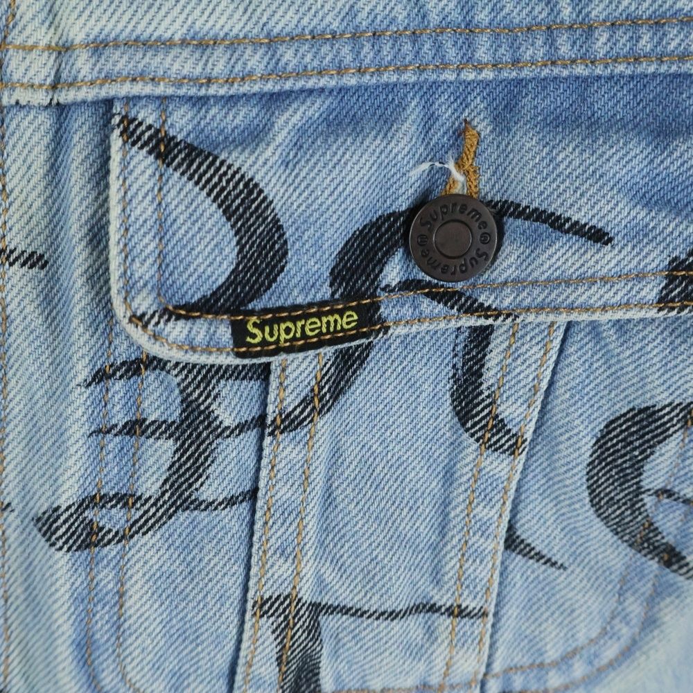 SUPREME (シュプリーム) 20AW Black Ark Denim Trucker Jacket