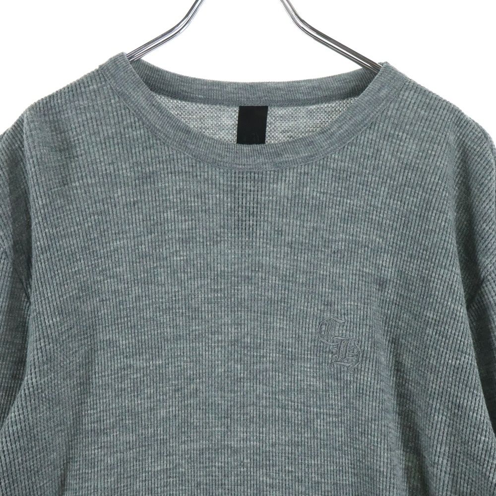 CHROME HEARTS (クロムハーツ) SNATCH LS CHロゴ刺繍サーマル長袖