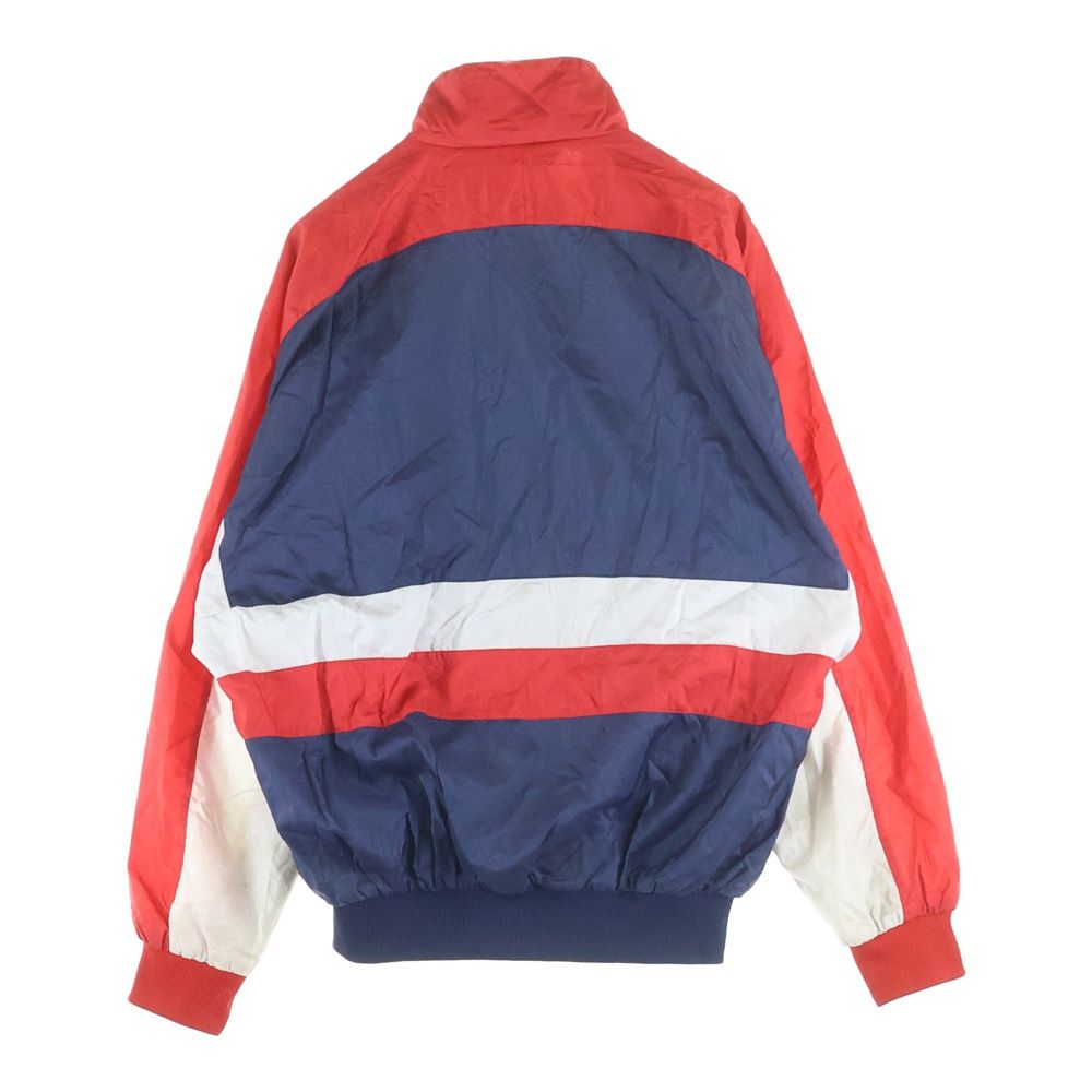 adidas (アディダス) フロントロゴ ジップアップナイロンジャケット