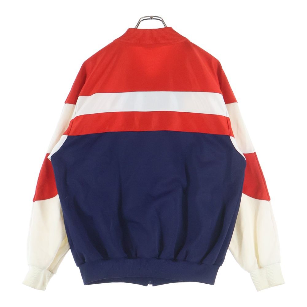 adidas (アディダス) 80S VINTAGE ロゴ刺繍 ジップアップトラック