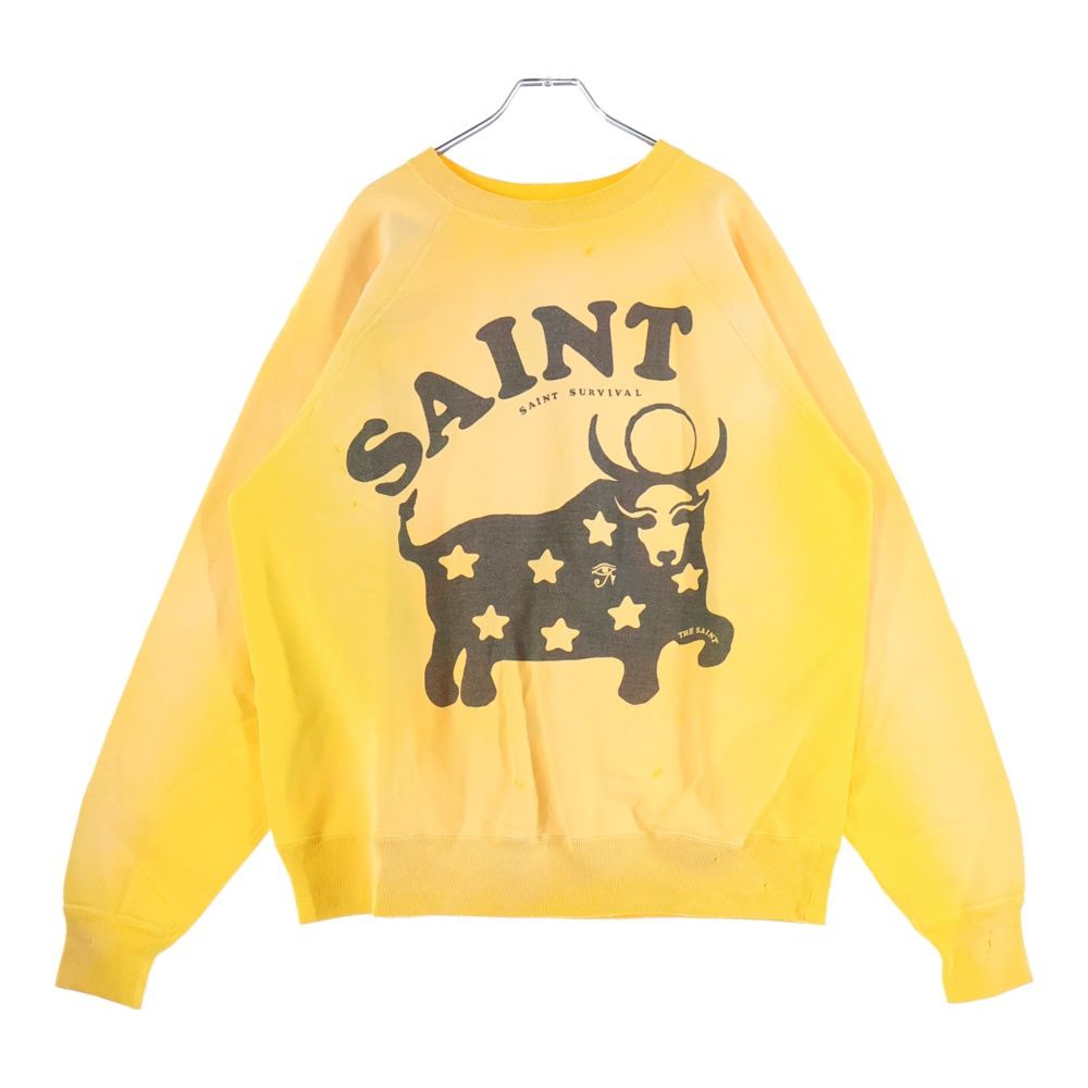 SAINT MICHAEL (セントマイケル) 23AW CRW N SWT COW クルーネック