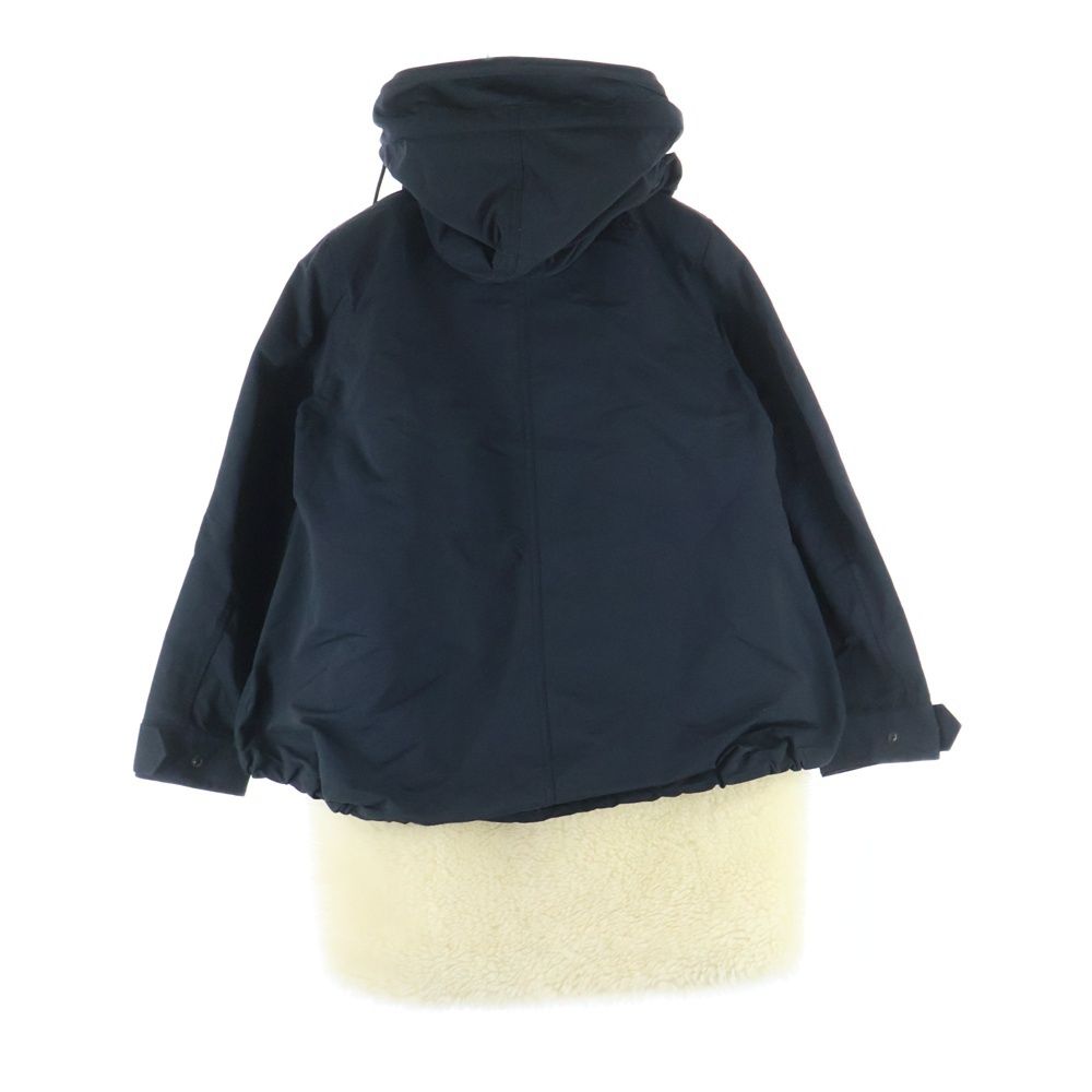 THE RERACS (ザ リラクス) ボアベストライナーモッズコート ブラックx