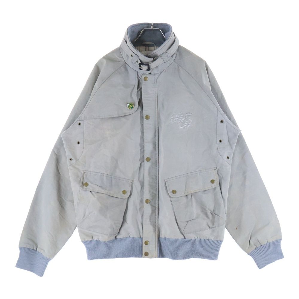 adidas (アディダス) フロント刺繍 ウール混ワークジャケット グレー 594235 AWV005