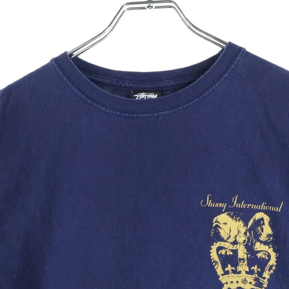 STUSSY (ステューシー) Dog Crown Tee ドッグクラウン 半袖Tシャツ