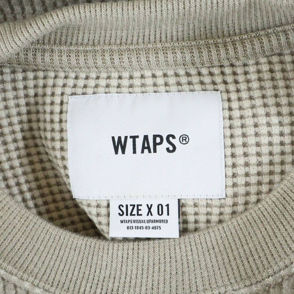 WTAPS (ダブルタップス) 21AW WAFFLE LS PEAC ワッフル ロングスリーブ