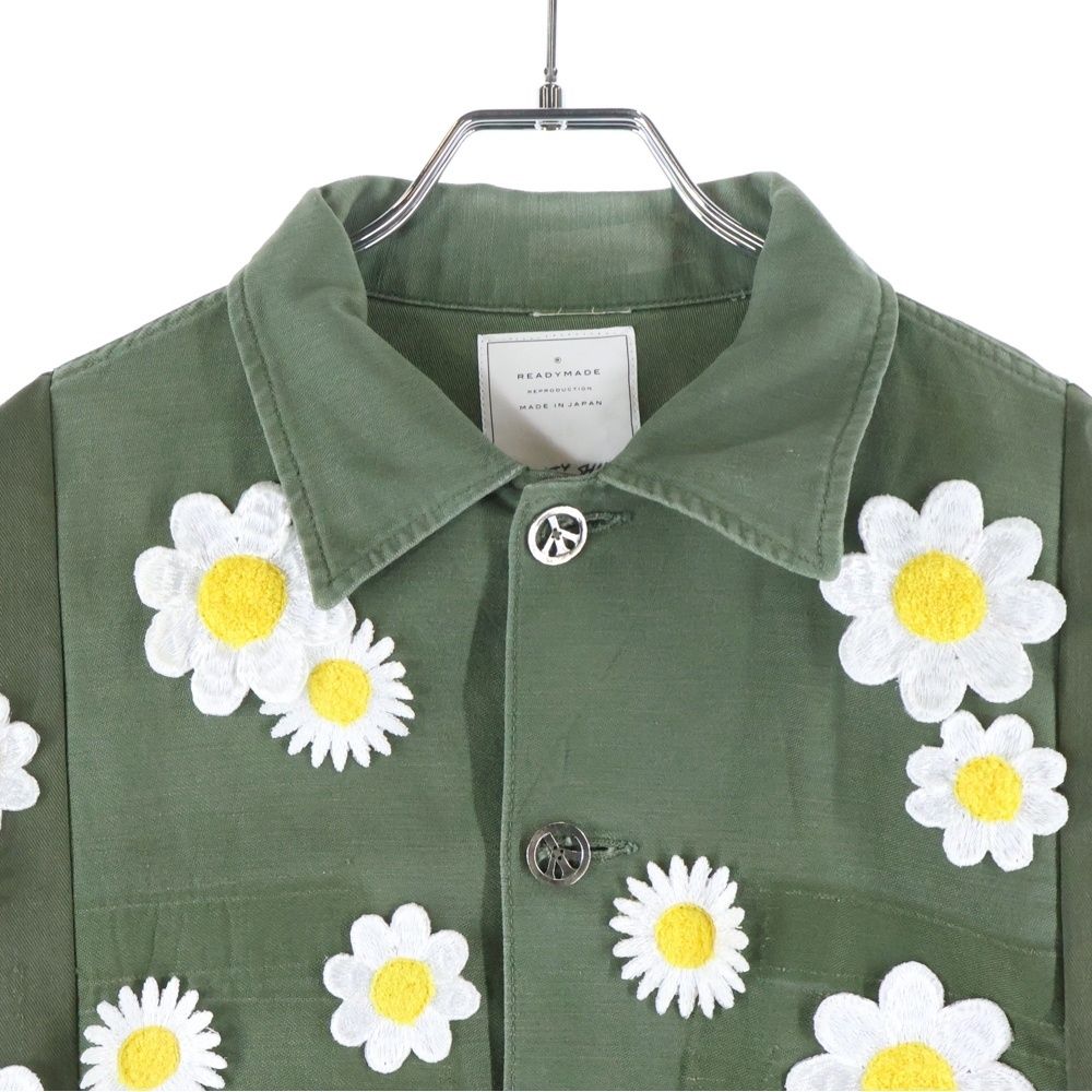 24AW レディメイド ミリタリー シャツ ジャケット READYMADE レディメイド FW24 UTILITY SHIRT / KHA - NUBIAN
