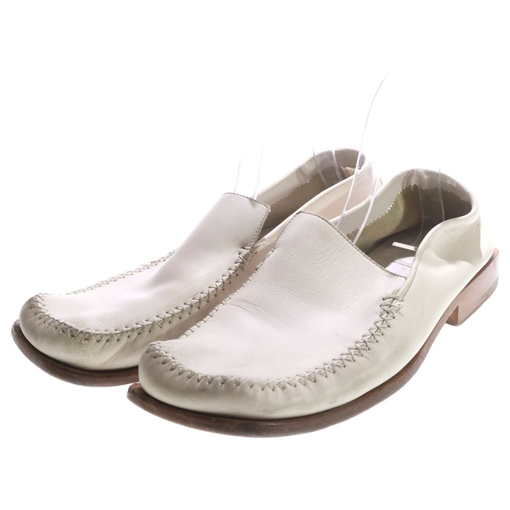 LOUIS VUITTON (ルイヴィトン) スクエアトゥ デッキシューズ レザー