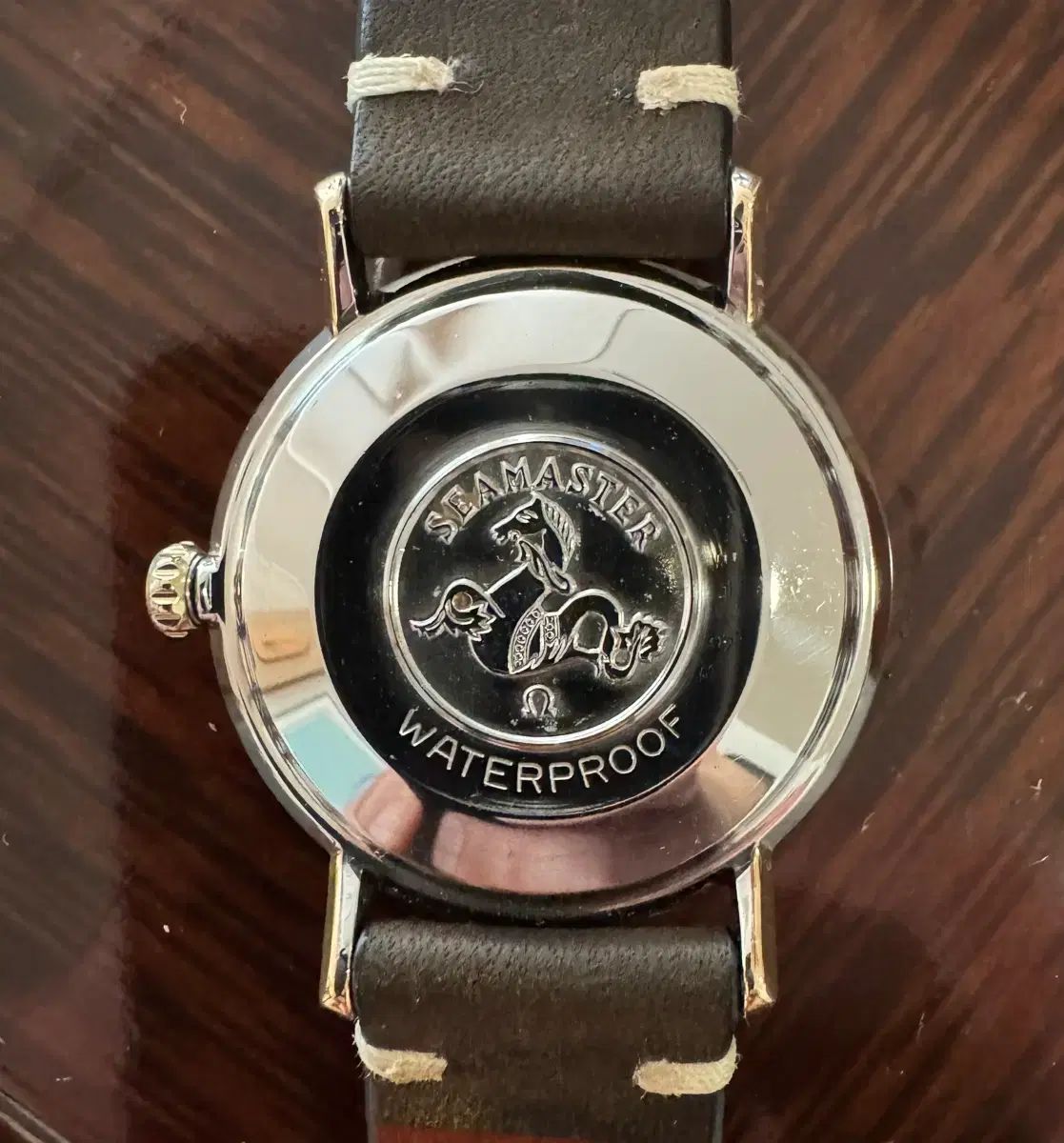  オメガ シーマスター デビル ヴィンテージ オートマチック シンプルコーデ 自動巻き時計 腕時計(アナログ)