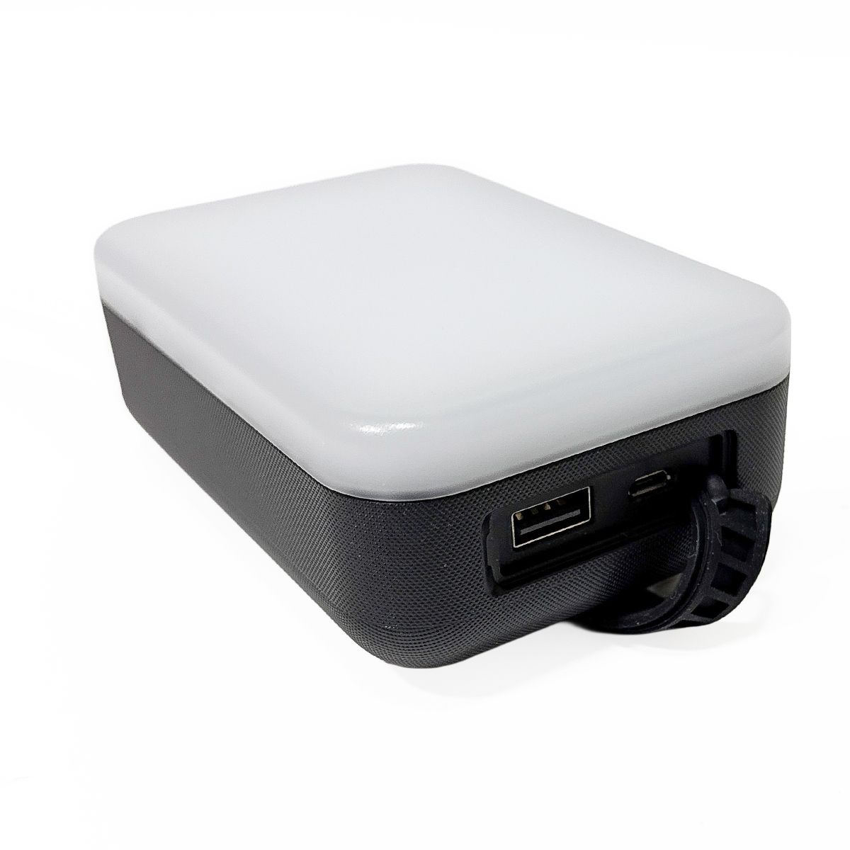 エレコム 6700mAh 防災LED付 モバイルバッテリー 平型 DE-M21L-6700BK