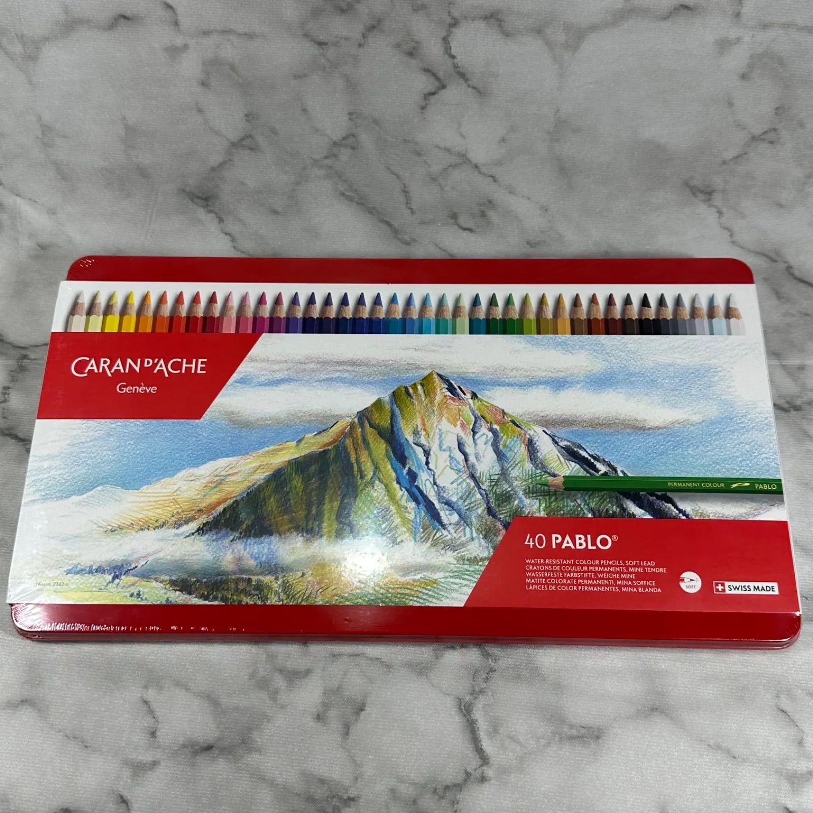 カランダッシュ パブロ色鉛筆 40色セット 619154 色鉛筆 40色 鉛筆