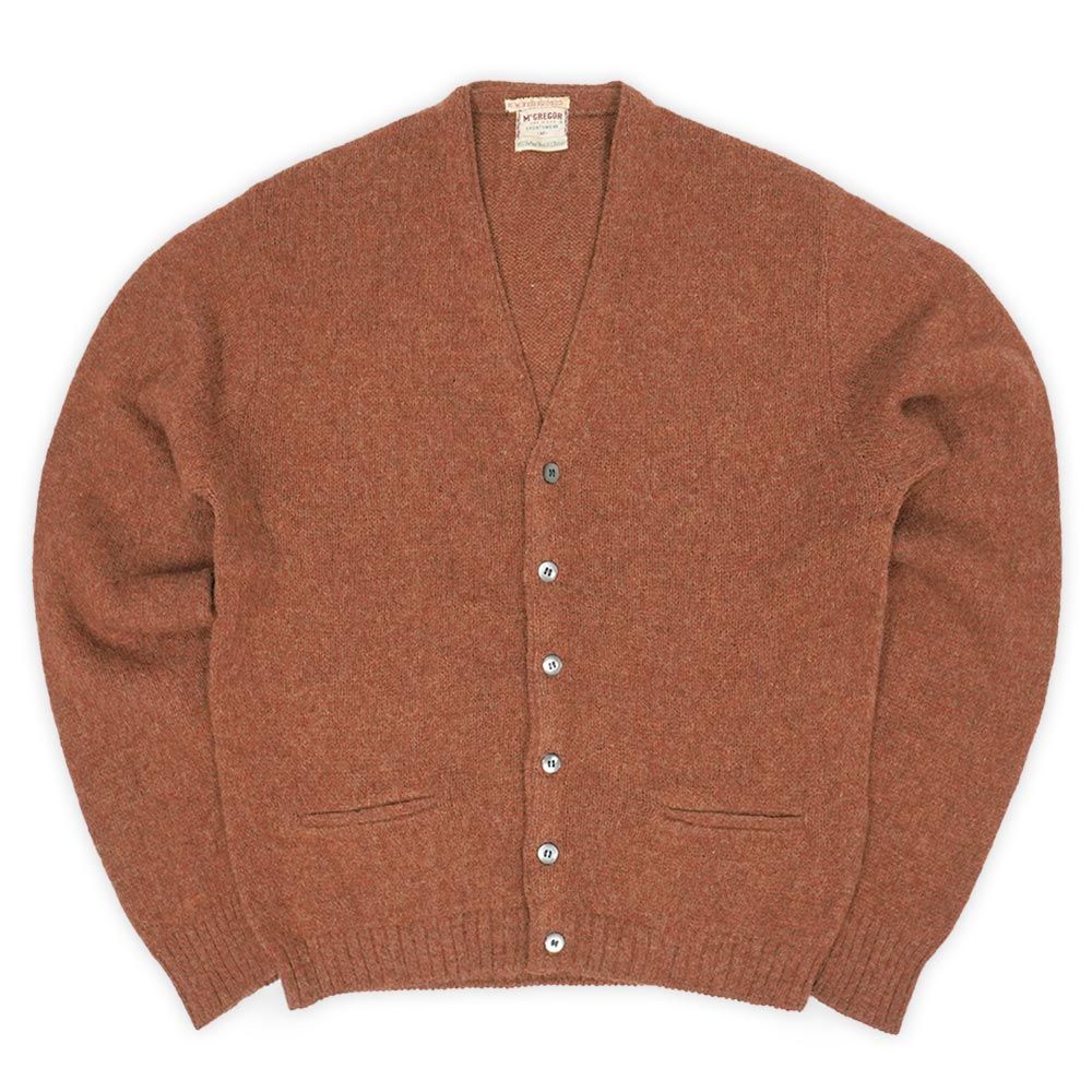 マクレガー McGREGOR 60s 60年代 モヘアカーディガン ポケット付き